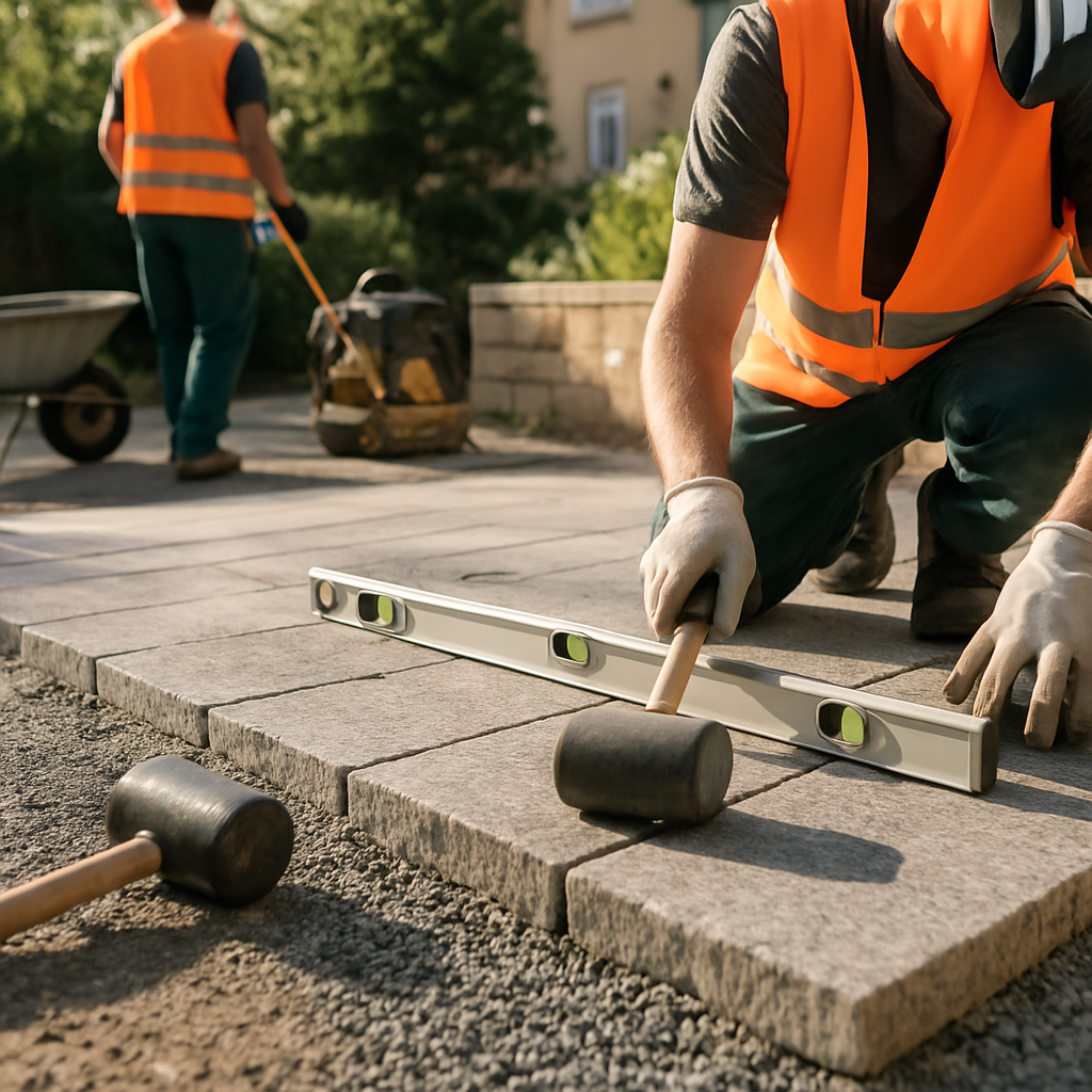 Mauern- und Pflasterarbeiten in Leipzig – GartenService Leipzig